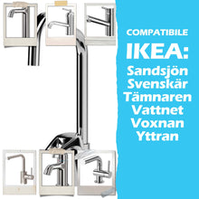 Carica l'immagine nel visualizzatore di Gallery, Adattatore per rubinetto miscelatore M18,5 - M22 per IKEA, GROHE, Neoperl TJ, filtro BRITA