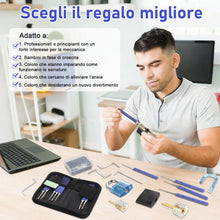 Carica l'immagine nel visualizzatore di Gallery, Diyife Set Grimaldelli, 36 Pcs,con 4 Trasparente Serratura