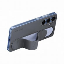 Carica l'immagine nel visualizzatore di Gallery, Samsung Standing Grip Case cover con cinturino e funzione cavalletto per Galaxy S25, Black