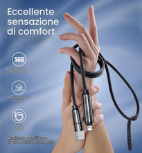 Carica l'immagine nel visualizzatore di Gallery, MAGIC JOHN Cavo USB-C 4 in 1 240 W, Cavo di Ricarica Rapida e Sincronizzazione Dati, Compatibile con iPhone, iPad, Samsu