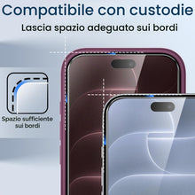 Carica l'immagine nel visualizzatore di Gallery, JETech Privacy Pellicola Protettiva per iPhone 18 Pro Max, 2+2 Pezzi