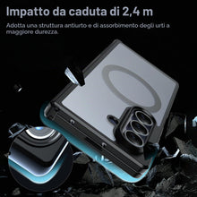 Carica l'immagine nel visualizzatore di Gallery, Tieeyivv Cover Magnetica per Samsung Galaxy Z Fold 7 5G Case con MagSafe, Anti-Caduta Frame in Silicone Morbido + Acrili