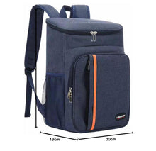 Carica l'immagine nel visualizzatore di Gallery, Zaino Termico， Borsa Termica Per il Pranzo Capacità 22 litri，Adatto per lo shopping di feste di viaggio in campeggio con