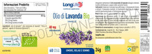 Carica l'immagine nel visualizzatore di Gallery, LongLife® Olio di Lavanda Bio | Olio essenziale titolato in linalolo e acetato di linalile da agricoltura biologica | Um