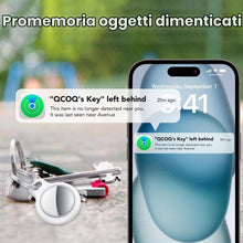 Carica l'immagine nel visualizzatore di Gallery, Air Tracker Tag 4 pezzi Bianco Compatibile con Apple Dov'è (solo iOS)