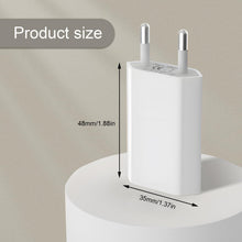 Carica l'immagine nel visualizzatore di Gallery, Caricatore Rapido USB Adattatore Presa Universale 5V/1A,4 Pezzi