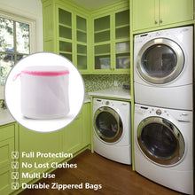 Carica l'immagine nel visualizzatore di Gallery, Flintronic Borse per Bucato con Zip e Rete, 3pz(Rosa)