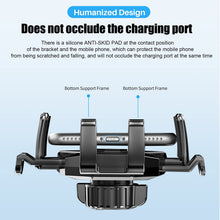 Carica l'immagine nel visualizzatore di Gallery, Bnimtm Supporto Cellulare Auto, Supporto Smartphone Auto 360° di Rotazione con Regolabile Clip e Braccio Estensibile e P