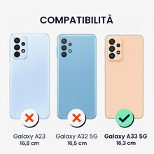 Carica l'immagine nel visualizzatore di Gallery, kwmobile Cover per Samsung Galaxy A33 5G Custodia - Back Case per Smartphone in Silicone TPU - Protezione Gommata - viol