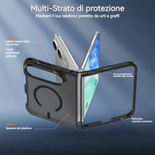 Carica l'immagine nel visualizzatore di Gallery, FAOMSEBS Cover per iPhone Duo, Traslucida Magnetica