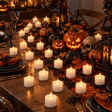 Carica l'immagine nel visualizzatore di Gallery, Da by 24 Pezzi Bougie LED Tè con Telecomando, Pile CR2032 Incluse, Senza Fiamma, per Decorazione Casa Matrimonio Festa