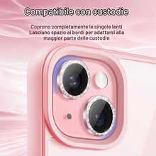 Carica l'immagine nel visualizzatore di Gallery, JETech Pellicola Protettiva Fotocamera per iPhone 15/15 Plus, Rosa, 1 Set
