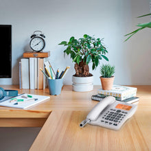 Carica l'immagine nel visualizzatore di Gallery, SPC OFFICE ID 2 - Telefono fisso, display, memorie dirette, Bianco