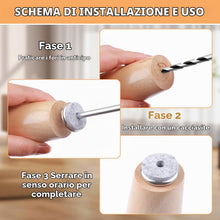 Carica l'immagine nel visualizzatore di Gallery, Gucass 50 Pezzi Feltrini per Sedie, Ø 20mm Feltro Aliante con Vite, Rotondi Piedini per Sedie Protezioni per Pavimenti, 
