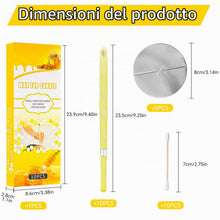 Carica l'immagine nel visualizzatore di Gallery, Coni Orecchie Cerume, 10 Candele Orecchie Cerume, Candele Naturali Auricolari in Cera D'api, Per Rilassare la Pelle, Rid