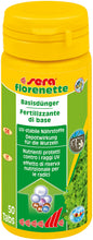 Carica l'immagine nel visualizzatore di Gallery, Sera FLORENETTE A 50 TABS - Fertilizzante per Piante d'Acqua Dolce, con deposito di Sostanze nutritive alle Radici