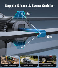 Carica l'immagine nel visualizzatore di Gallery, EOIWUY 15W Caricatore Wireless Auto, 360° Rotazione Supporto Telefono Auto