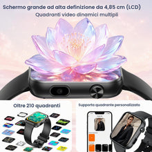 Carica l'immagine nel visualizzatore di Gallery, Orologio Smartwatch Uomo Donna con Videocamera: 1.91" Dynamic Quadrante Smart Watch per Cuffie Bluetooth Chiamate Foto M