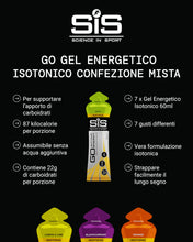 Carica l'immagine nel visualizzatore di Gallery, Sis Gel Energetici Go Energy - Pack Gusti Misti