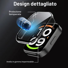 Carica l'immagine nel visualizzatore di Gallery, Fitudoos [2 Pezzi Cover per Xiaomi Redmi Watch 6 Active,custodia rigida in PC con pellicola protettiva in vetro temperat
