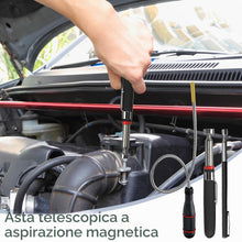 Carica l'immagine nel visualizzatore di Gallery, 3 pezzi asta magnetica telescopica magnete forte originale, flessibile, magnetico, telescopica