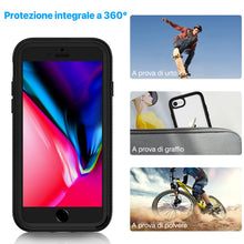 Carica l'immagine nel visualizzatore di Gallery, CENHUFO Cover per iPhone SE 2020 /SE 2022 /iPhone 8 /iPhone 7 /iPhone 6 / 6S, Custodia Antiurto 360 Gradi con Protezione