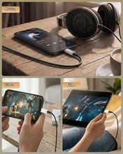 Carica l'immagine nel visualizzatore di Gallery, MoKo Adattatore Audio da Lightning a 3,5 mm (Solo Riproduzione Musicale)