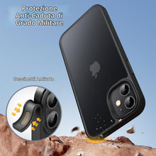 Carica l'immagine nel visualizzatore di Gallery, JETech Cover Opaca per iPhone 12 mini, Nero