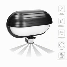Carica l'immagine nel visualizzatore di Gallery, Virone Musam Applique da Esterno Lampada con Sensore di Movimento Uso Esterno Giardino IP44 (Nero)