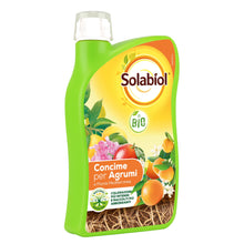 Carica l'immagine nel visualizzatore di Gallery, Solabiol Concime Liquido Biologico per Agrumi e Piante Mediterranee con Tecnologia Natural Booster che Stimola lo Svilup