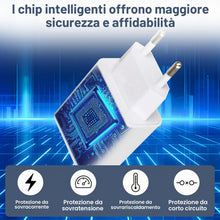 Carica l'immagine nel visualizzatore di Gallery, Caricatore 66W per Honor 400 Pro, 400 Lite, 400, 200 Pro – Alimentatore USB C 66W Rapido con Cavo 6A da 1m – Per Honor M
