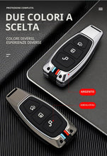 Carica l'immagine nel visualizzatore di Gallery, ontto Custodia in metallo per chiave auto, cover protettiva adatta per Ford Kuga Focus Mk3 Mk4 Mondeo Fiesta Titanium Ec