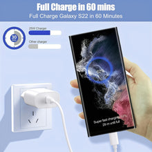 Carica l'immagine nel visualizzatore di Gallery, Caricatore USB C da 25 W, Spina Type-C PD 3.0 adattatore di alimentazione universale USB C caricatore rapido compatibile