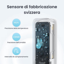 Carica l'immagine nel visualizzatore di Gallery, SwitchBot Termometro igrometro per interni ed esterni, termometro Bluetooth per esterni, misuratore di umidità dell'aria