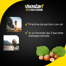 Carica l'immagine nel visualizzatore di Gallery, Isostad High Protein Powerplay, Barrette Proteiche gusto Cioccolato e Nocciola - 3 x 35 g