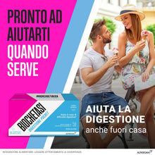 Carica l'immagine nel visualizzatore di Gallery, BIOCHETASI Digestione Pocket, per Aiutare la Digestione anche Fuori Casa, Senza Zucchero, 18 Compresse Masticabili Gusto
