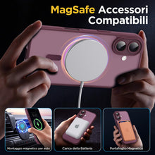 Carica l'immagine nel visualizzatore di Gallery, Oududianzi - Magnetica Cover per iPhone 17 Magsafe Case, Bordeaux