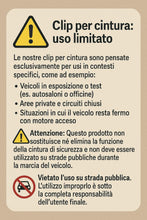 Carica l'immagine nel visualizzatore di Gallery, Blocca Clip anti-bip Avviso Suono Cinture di Sicurezza Cintura Auto UltraSlim Silenzia Bip Cintura Sicurezza Auto – Comp