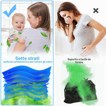 Carica l'immagine nel visualizzatore di Gallery, 6 Pezzi Ricarica Mangiapannolini, Sacchetti Mangiapannolini Compatibile con Maialino Foppapedretti Angelcare Tommee Tipp