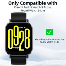 Carica l'immagine nel visualizzatore di Gallery, Coiwxmoi Cinturino per Xiaomi Redmi Watch 5 Active/Lite, Cinturino Morbido Silicone per Redmi Watch 5 Lite da Donna Uomo