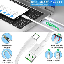 Carica l'immagine nel visualizzatore di Gallery, Caricatore con Cavo USB C per Realme 45W, Ricarica Rapida per Super-Vooc