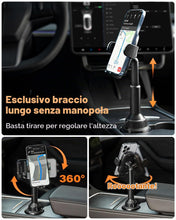 Carica l'immagine nel visualizzatore di Gallery, APPS2Car Supporto Auto Portabicchieri Flessibile Porta Cellulare per Auto, Supporto Portabicchieri per Mercedes cup phon
