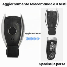 Carica l'immagine nel visualizzatore di Gallery, Per Mercedes Benz 3 pulsanti 2 batterie Portapila Chiave a Guscio auto