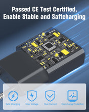 Carica l'immagine nel visualizzatore di Gallery, Caricabatterie USB 5 W Slim spina di ricarica alimentatore di rete 5V 1A 2 porte USB C+A,adattatore di alimentazione per
