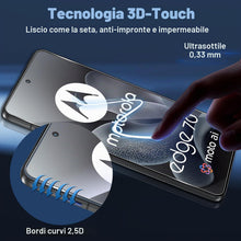 Carica l'immagine nel visualizzatore di Gallery, Aerku Vetro Temperato per Motorola Moto Edge 70 con Pellicola Fotocamera