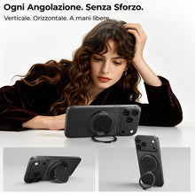 Carica l'immagine nel visualizzatore di Gallery, BENKS ArmorPop Anello Magnetico Cellulare per MagSafe - Impugnatura e Supporto Regolabile in Fibra Aramidica, Leggero e 