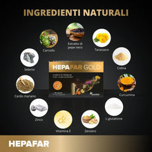 Carica l'immagine nel visualizzatore di Gallery, Sensilab Hepafar Gold Premium, 30 capsule