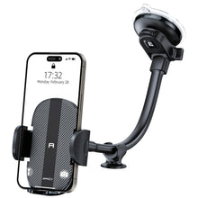 Carica l'immagine nel visualizzatore di Gallery, APPS2Car Supporto per telefono da auto per parabrezza, supporto per telefono con ventosa più forte, supporto per telefon