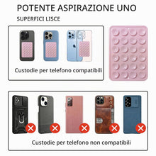 Carica l'immagine nel visualizzatore di Gallery, 4 Pezzi Supporti Cellulare Ventosa Silicone, Supporto per Doccia e Specchio Mani Libere, per Selfie, Registrazione Video