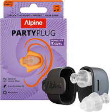 Carica l'immagine nel visualizzatore di Gallery, Alpine PartyPlug Tappi Orecchie Concerti 19dB - Protezione Uditiva Essenziale per Festival, Tappi Riutilizzabili per Mus